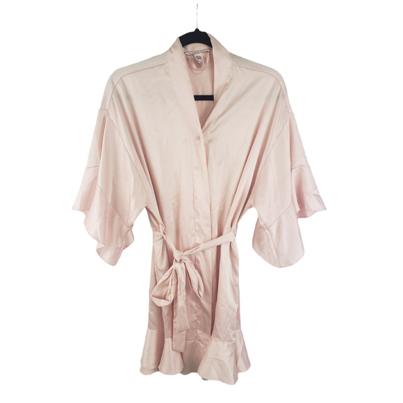 Victoria Secret Women's Pink Wrap Rob sz. XS/S Intimates Sleepwear Pajamas - Picture 1 of 4